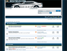 Tablet Screenshot of bowtiev6.com